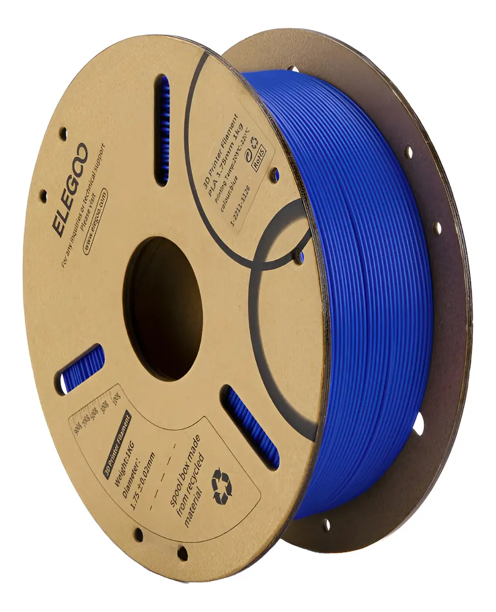 Filamento Elegoo PLA 1.75mm 1kg - Azul Escuro