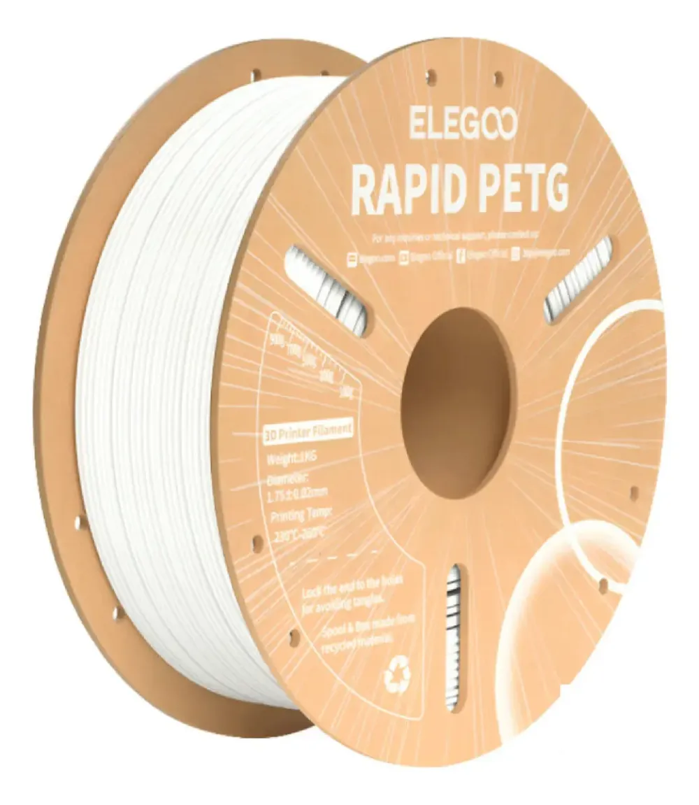 Filamento Elegoo PETG 1.75mm 1kg - Branco