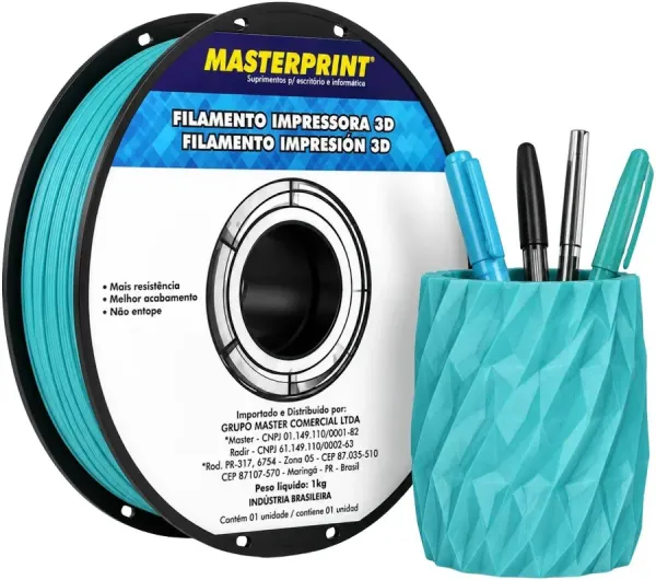 Filamento Masterprint  PLA 1.75mm 1kg